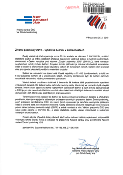 Životní podmínky 2019 Životní podmínky 2019