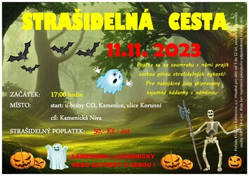 2023 - strašidelná cesta