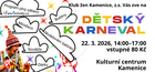 Dětský karneval Klubu žen Kamenice